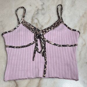 Animal print cami small